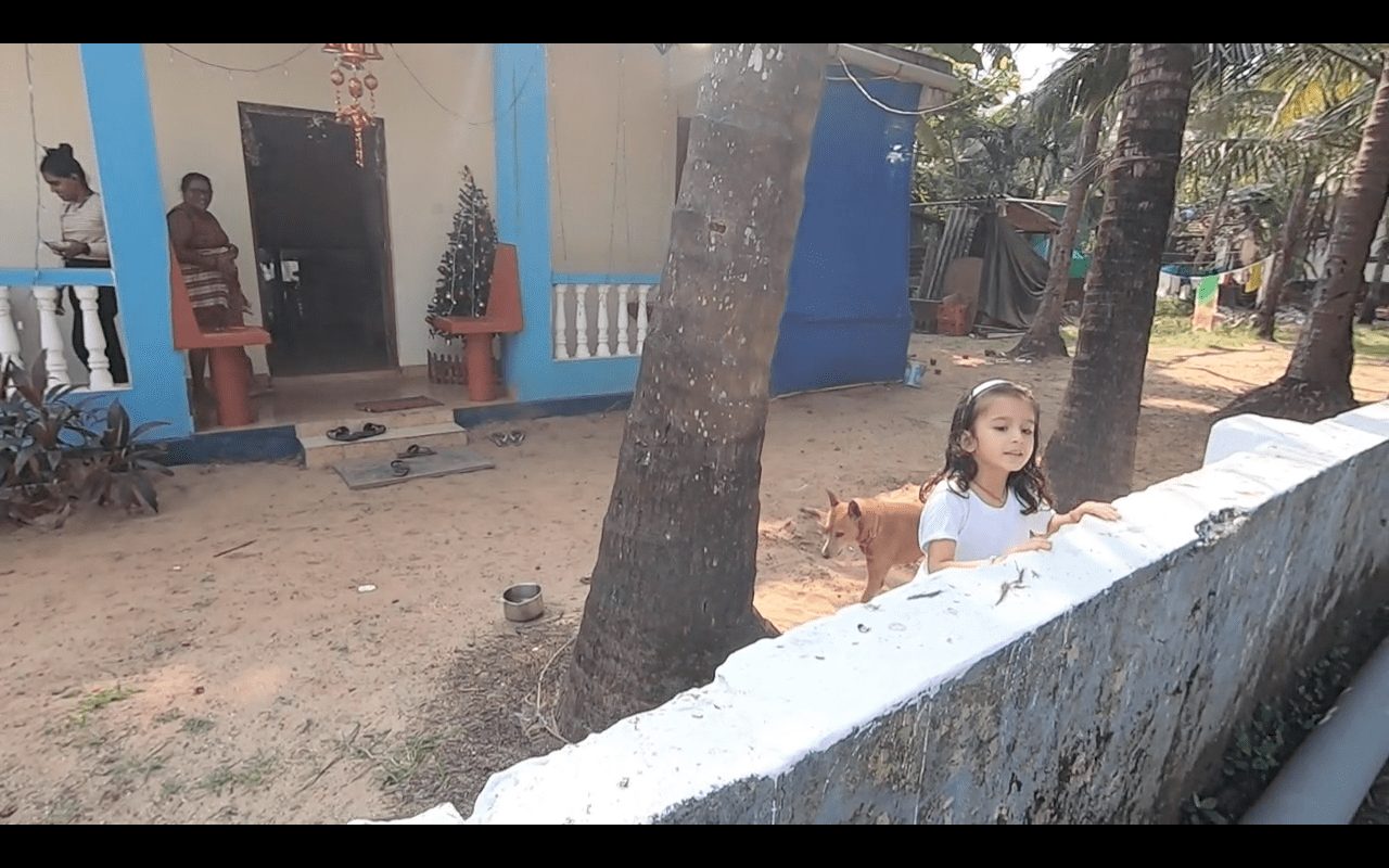 Little Girl In Goa